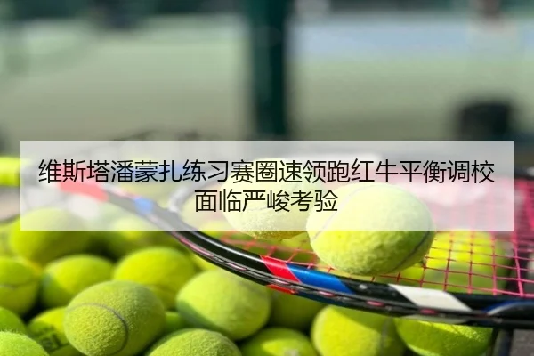 维斯塔潘蒙扎练习赛圈速领跑红牛平衡调校面临严峻考验